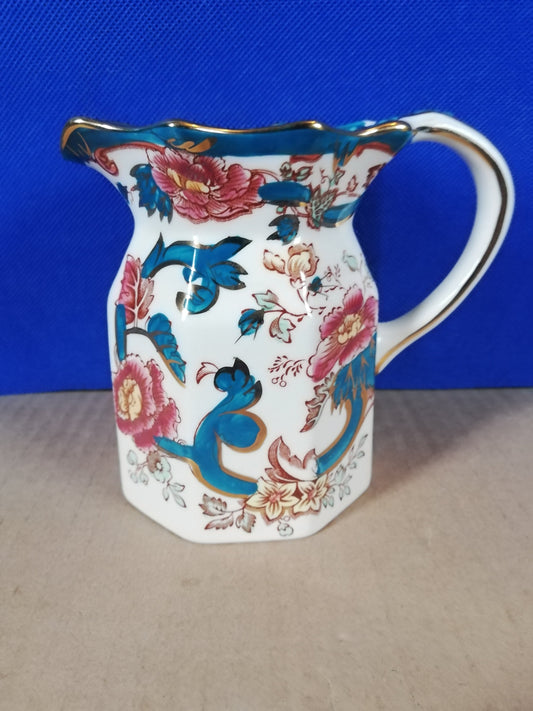 Mason's ironstone Java jug 4.5" tall x 3.5" base