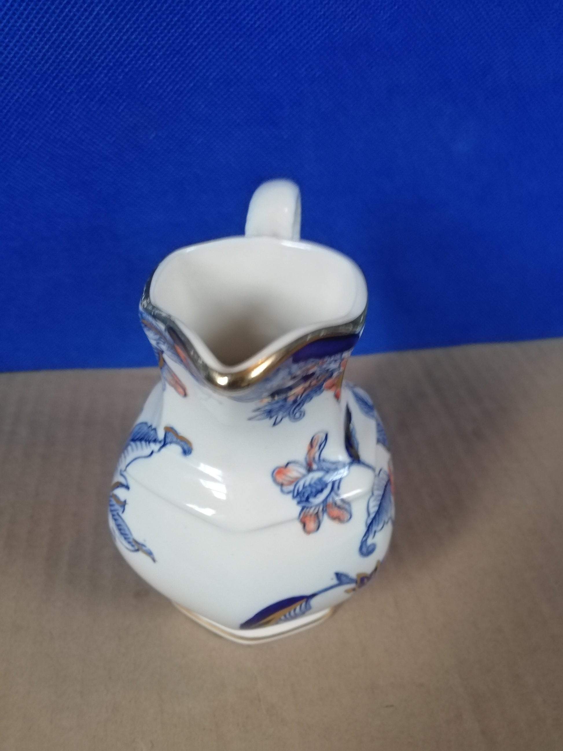 Mason's ironstone Cathay jug 4.5" tall x 2" base