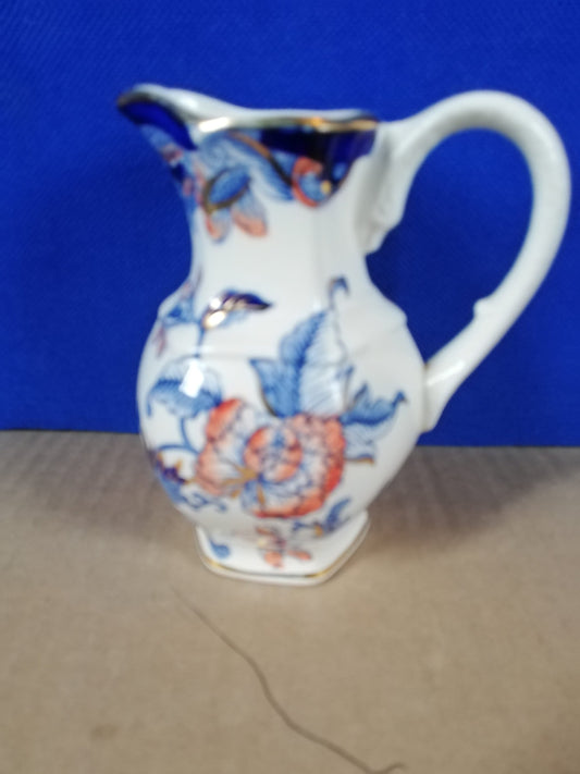 Mason's ironstone Cathay jug 4.5" tall x 2" base