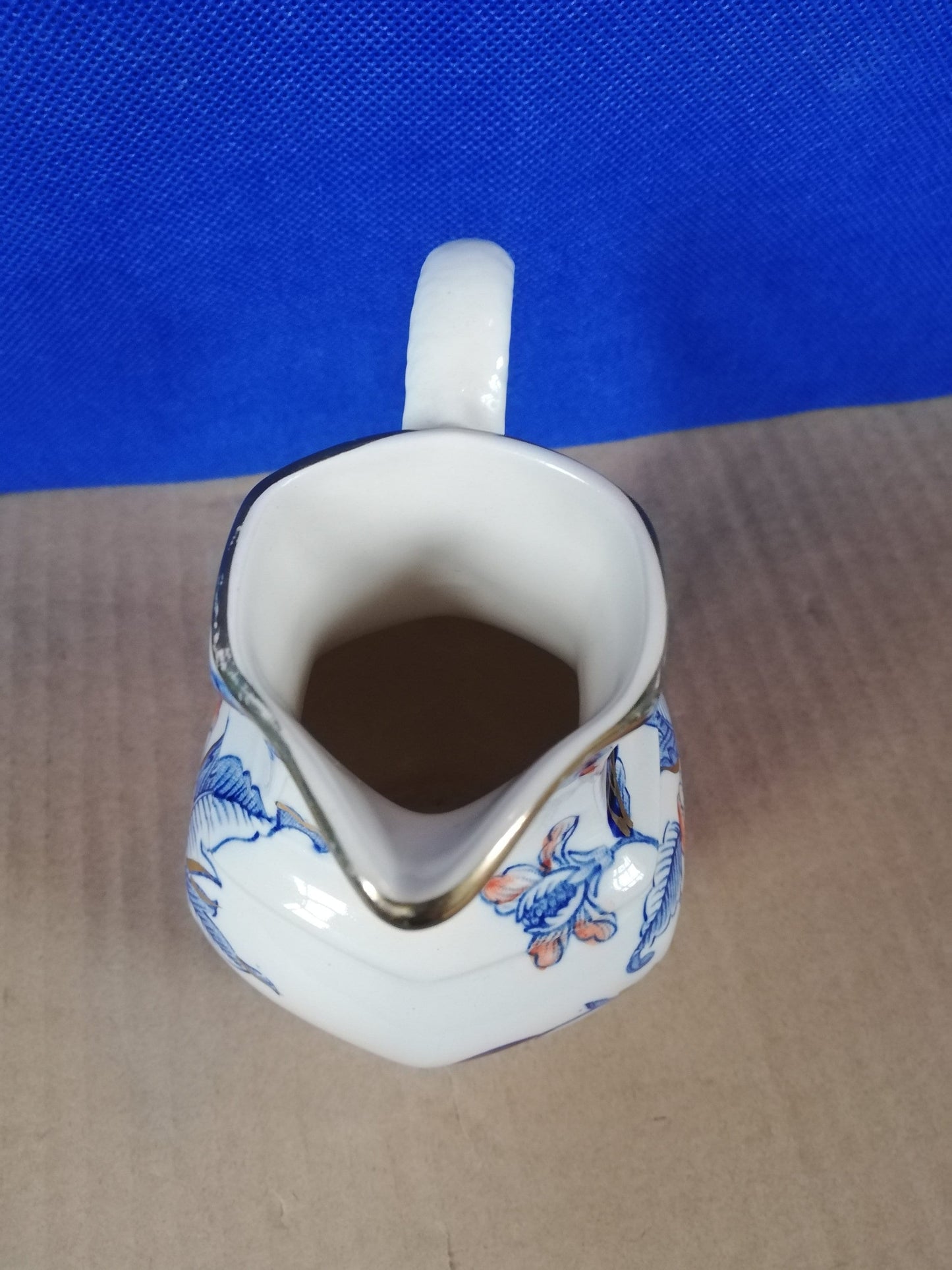 Mason's ironstone Cathay jug 4.5" tall x 2" base